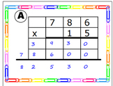 3 digit by 2 digit Multiplication - Find the error!