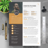 3 page Resume Template Cover Letter