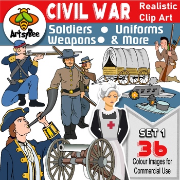 union and confederate soldiers clipart