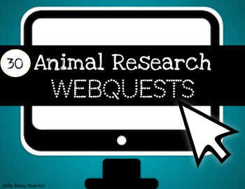Preview of 30 Animal Webquests - Mammals, Birds, Fish, Amphibians, Reptiles, Insects