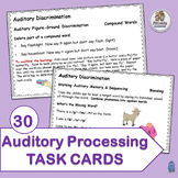 30 Auditory Processing Activities - Auditory Discriminaito