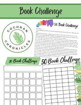 Preview of Book Challenge