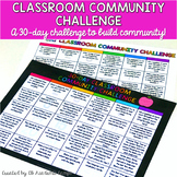 Building Classroom Community Activity: A 30-Day Challenge 