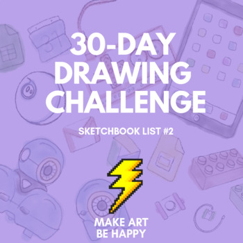 30 day art challenge list