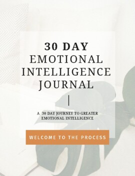 Preview of 30 Day Emotional Intelligence Journal