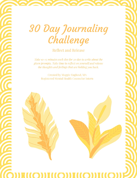 Preview of 30 Day Journaling Challenge