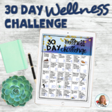 30 Day Wellness Challenge | Teacher Self Care | Wellness