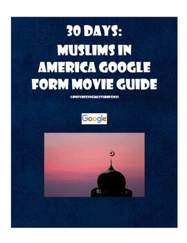 Preview of 30 Days:  Muslims in America Morgan Spurlock SELF-GRADED Movie Guide