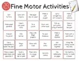 30 Days Of Fine Motor Skills