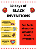 30 Days of Black Inventions: Printable Posters about the B