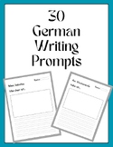 30 Days of German Writing Prompts