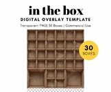 30 Empty Cardboard Box Template, PNG, In the Box Photograp