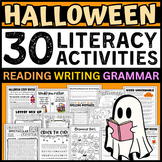 30 Fun HALLOWEEN Literacy Activities – Reading, Writing an