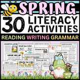 30 Fun SPRING Literacy Activities – Reading Writing & Gram