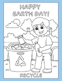 30 Happy Earth Day Coloring Sheet BUNDLE FUN Printable Pag