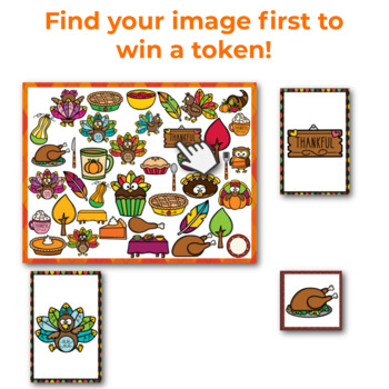 Thanksgiving Snap Game Bundle Memory Game Virtual Large 