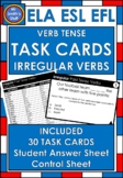 30 Irregular Verb Task Cards
