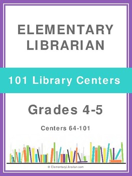 Preview of 30+ Library Centers for Grades 4-5