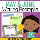 Writing Prompts for May and June with Digital, Journal, or