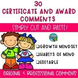 Editable Award Certificates | Student of the Month | Star 