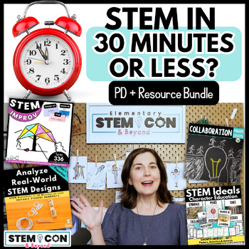 Preview of 30 Minute STEM Activities PD and Resource Bundle