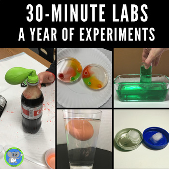 Preview of 30 Minute Science Labs | Bundle of Hands-On Experiments with Reading Passages