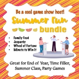 30% OFF Summer Games Bundle for End of Year, Summer Class 