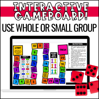 Synonyms and Antonyms Board Game - Language Activities