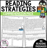 30 Page Reading Strategy Comprehension Pack