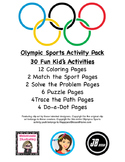 30 Pages of Olympic Activities for Kids