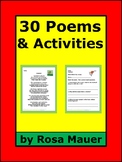 30 Poems for Kids with Comprehension Questions & Answers f