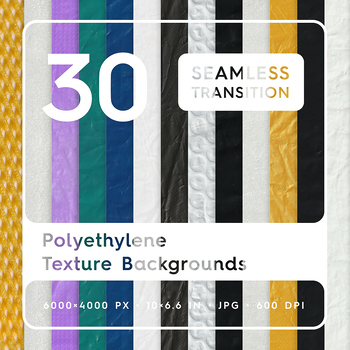 Preview of 30 Polyethylene Texture Backgrounds