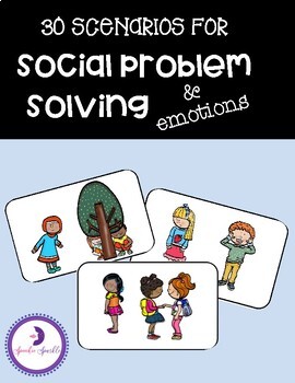 Preview of 30 Scenarios For Social Problem Solving (Distance Learning)