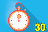 30 Second Animated Countdown Timer