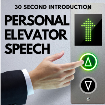 Preview of 30 Second Personal Elevator Speech