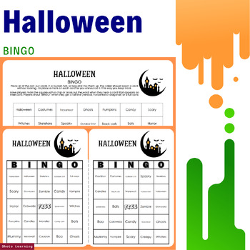 Preview of 30 Spooky Halloween Bingo Printable Sheets