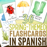 30 Spring Flashcards in Spanish