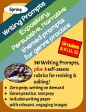 30 Spring Writing Prompts: Expository, Persuasive & Narrat