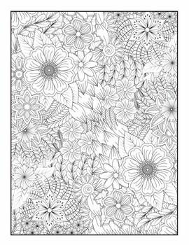 Wanderer Zen Garden Adult Coloring Book - Calming Gifts for Anxiety, Stress  Reducer, Flower Coloring Book for Adults - Best Self Care Gifts, Birthday