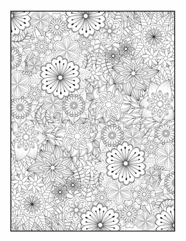 Mini Adult Coloring Book: Pocket-Sized Stress Relief and Mindful Meditation, Easy Flower Designs for On-the-Go Relaxation, Unique Zen Gift for Travel  and Daily Calm by Clio Voyage