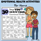 30 Things We Can Do For Our Emotional Health | SEL Resourc