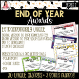 30 Unique End of Year Award Certificates, Series 2 Set, Ed