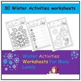 30 Winter Activities Worksheets For Kids