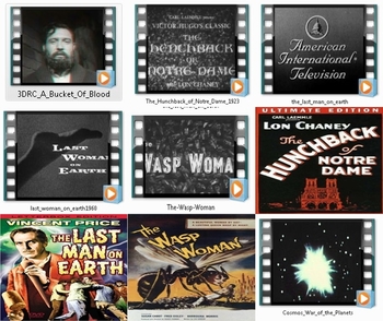 Preview of 30 classic horror movies DVD collection monsters, vampires, ghosts, blood, haunt