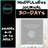 30-day Mindfulness Journal (75 total pages!)