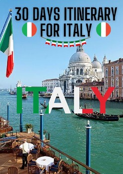 Preview of 30 days in italy itinerary /5 weeks in italy itinerary- plan a trip around italy