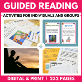 125 Guided Reading Activities | ANY BOOK | Text Response |