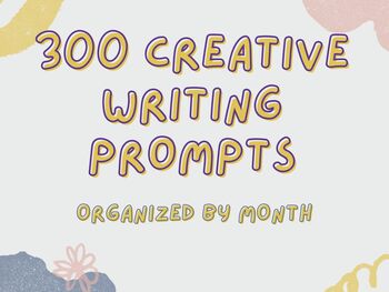 Preview of 300 Creative Writing Prompts