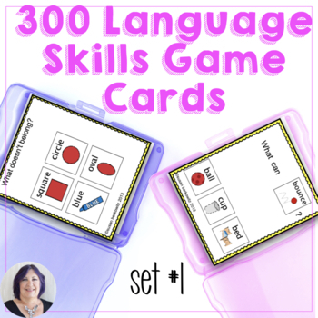 Preview of 300 Game Cards for Language Categories Associations Comparisons Synonyms