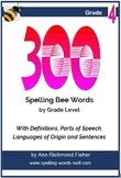 300 Spelling Bee Words For 4th Grade